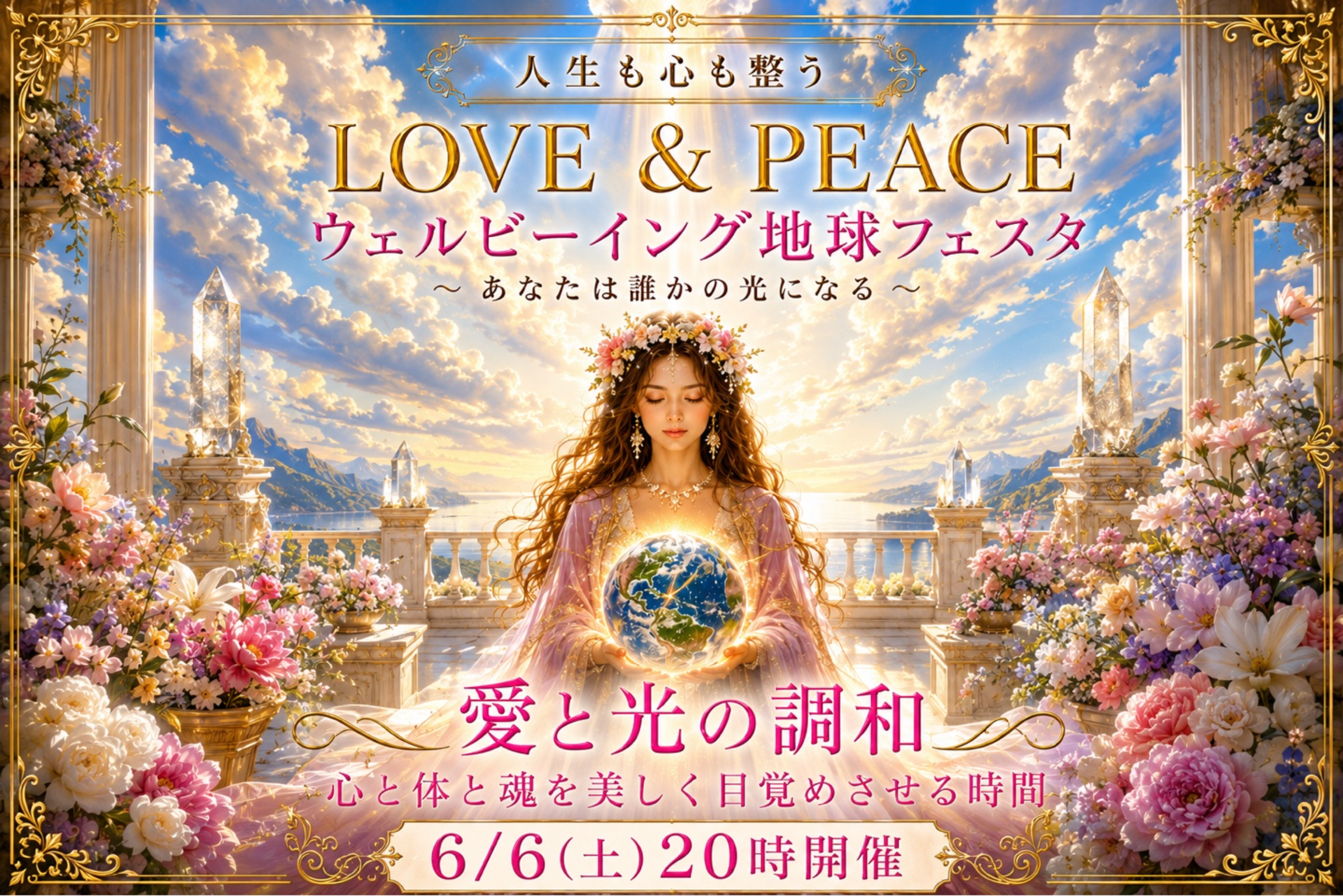 ６/6Love＆Peaceウェルビーイング地球フェスタ